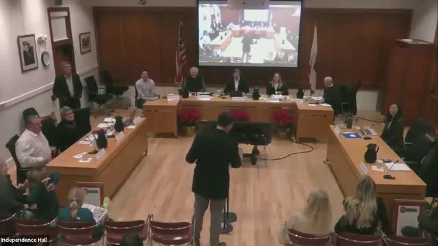 Mayor Demkowski honors Jennifer Wall's service to Woodside community