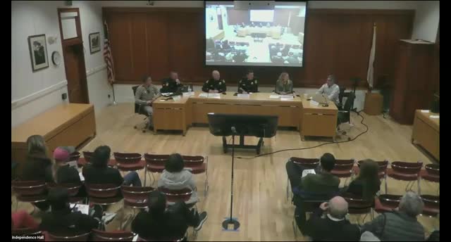 Town Council reviews ALPR implementation and home security strategies amid rising burglaries