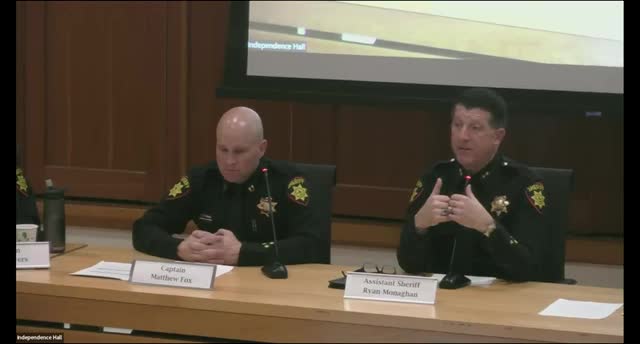 San Mateo County officials discuss burglary prevention and armed suspects in Woodside
