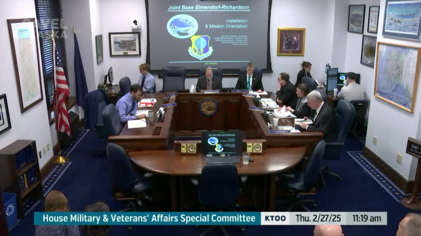 CitizenPortal.ai - JBER commander outlines runway, munitions and ...