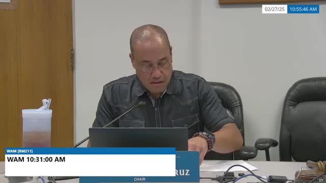 Senate joint committees adopt wide slate of bills; wildfire prevention, Oahu Regional Healthcare System transfer and stadium funding among measures advanced