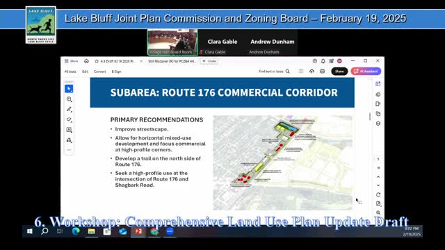 Village plans stormwater management and housing diversity at Green Bay Road