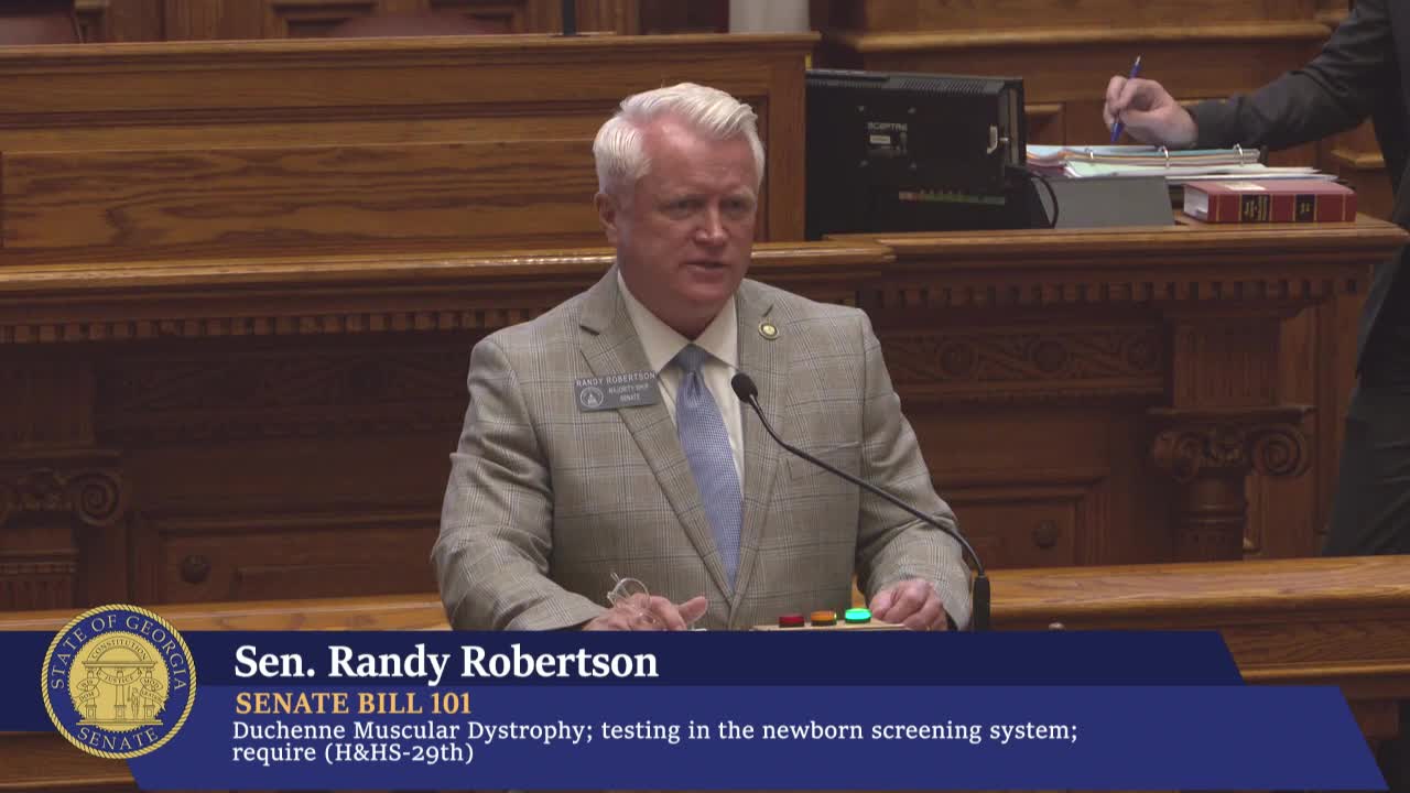 Senate passes bill for newborn disease testing in South Carolina