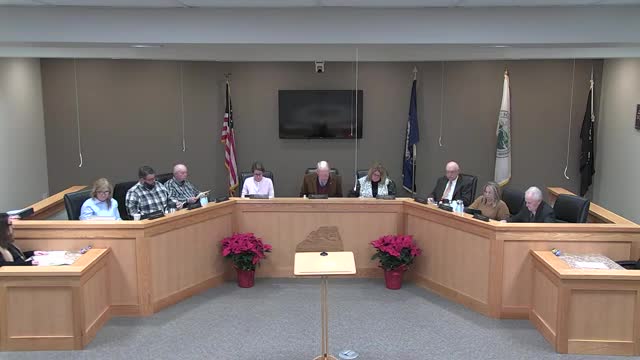 Carol Dixon updates Scott County supervisors on community garden's decade of service
