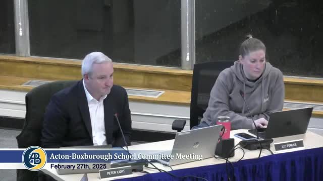 Acton board approves housing plan and food pantry renovation updates