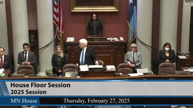 Chaplain Keith Beckwith leads Minnesota House prayer for unity and guidance