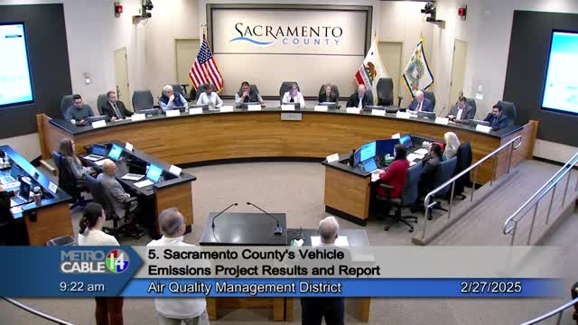 Rancho Cordova and Sacramento collaborate on community air quality monitoring initiative