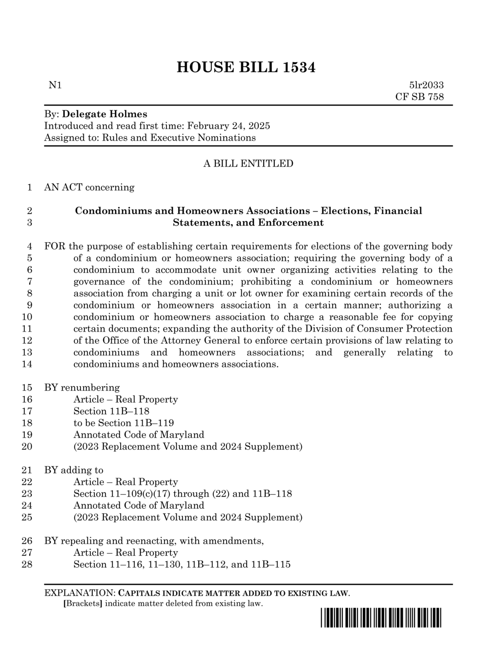 Maryland council expands unit owner rights for elections and financial transparency