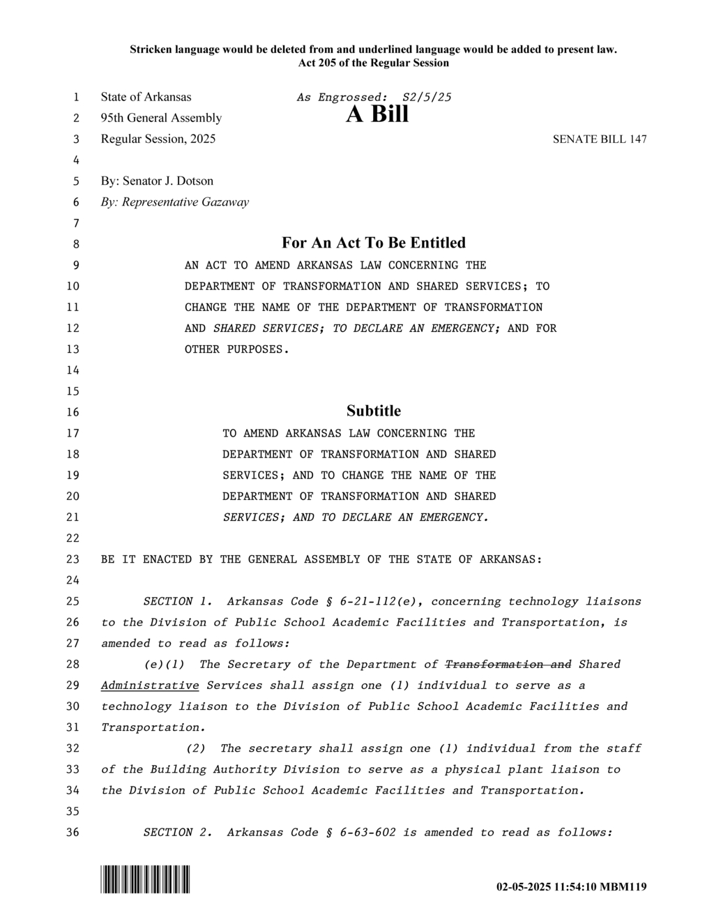 Arkansas establishes merit pay and Building Authority Division under new legislation