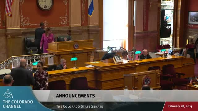 Senator Sullivan commemorates son Alex's birthday during personal privilege address