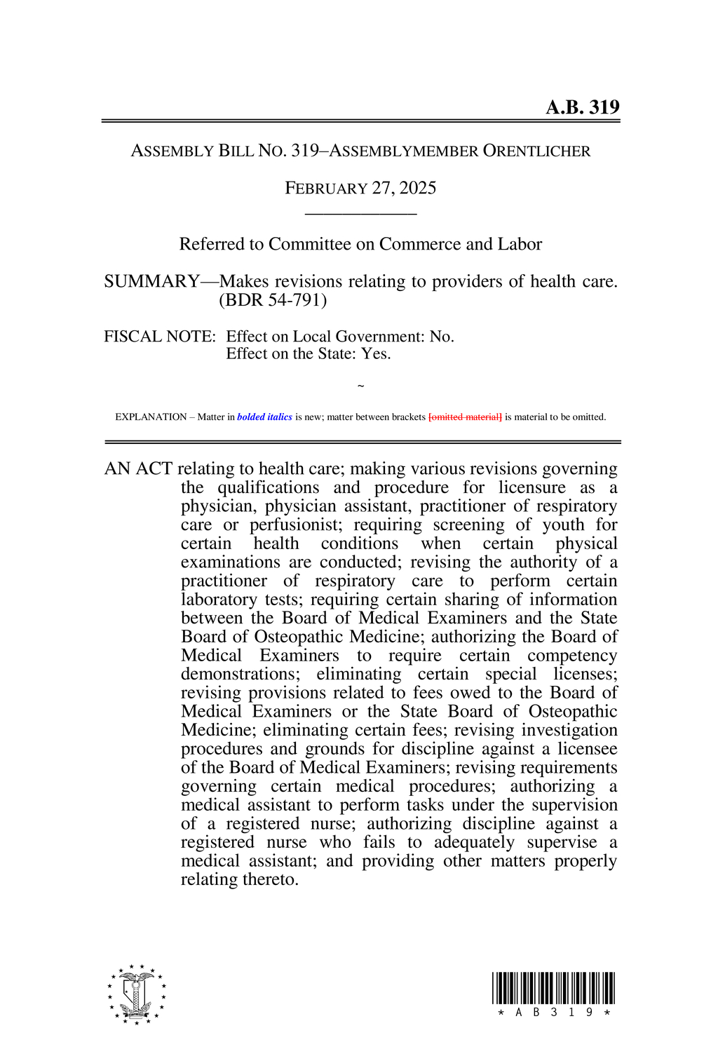 Medical Board outlines disciplinary measures for licensees with substance issues
