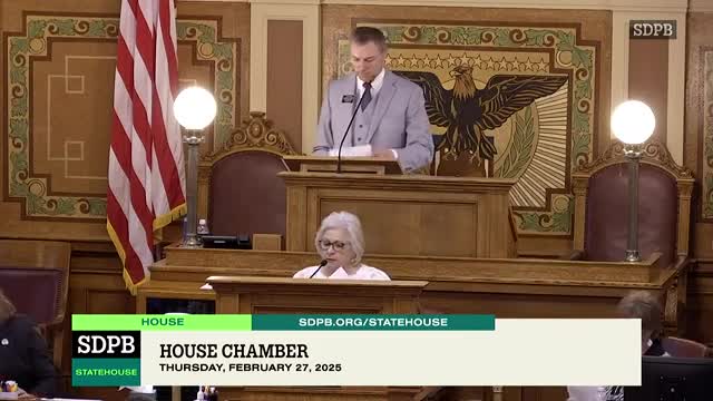 South Dakota House debates Senate Bill 83 to decriminalize drug ingestion penalties