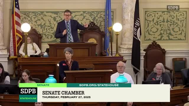 Senate honors Leopold Conservation Award winners Barry and Eli Little from Castlewood