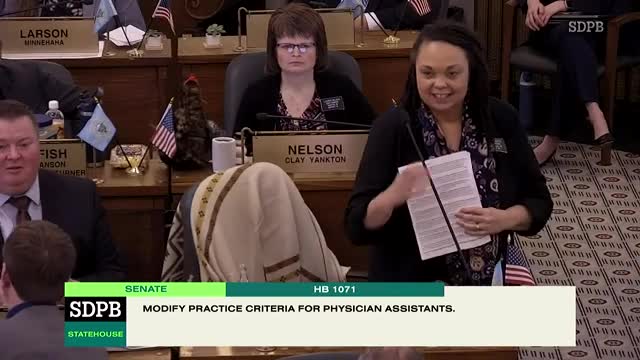 Senate approves measure easing physician‑assistant supervision after amendment