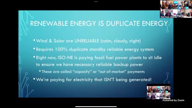 Vermont lawmakers discuss repealing renewable energy standard amidst rising electricity costs