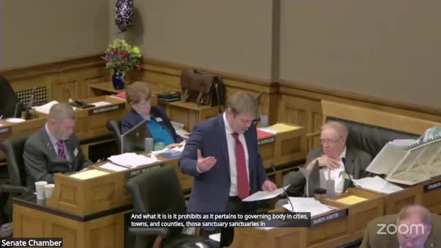 Wyoming lawmakers enforce penalties for local noncompliance with federal immigration laws