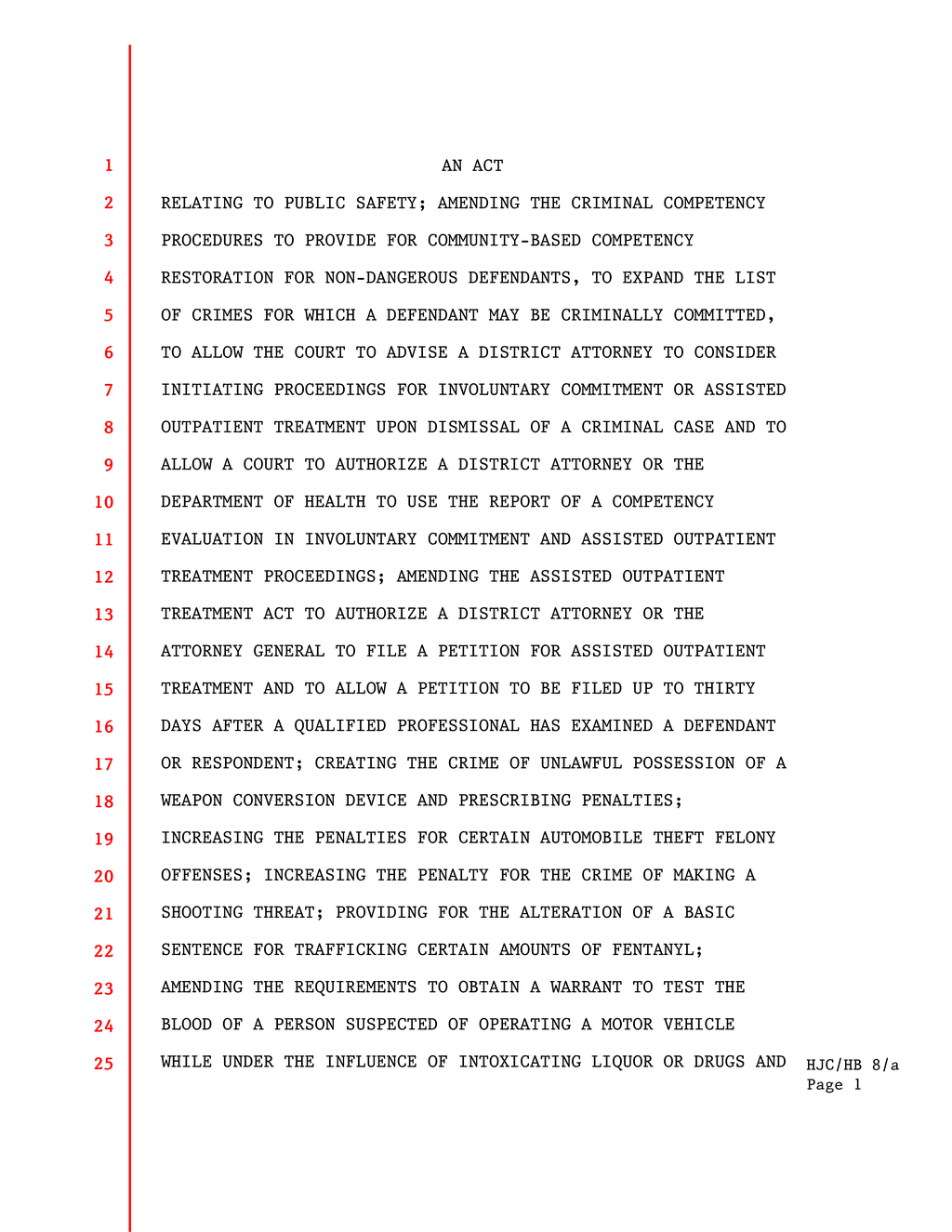 Court approves community-based competency restoration programs for defendants