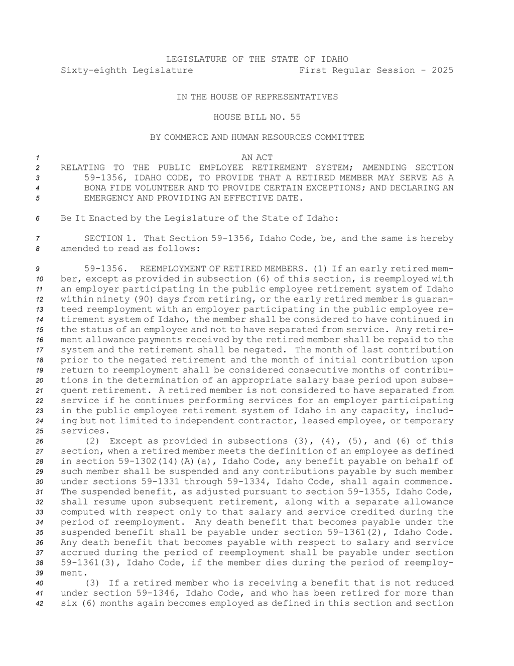 Idaho retirement board addresses unpaid benefit payments and reemployment rules
