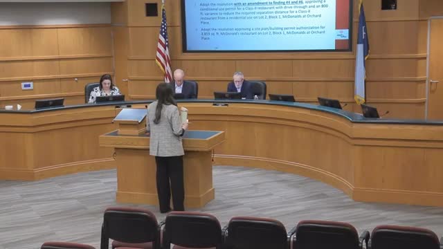 Apple Valley Council approves McDonald's site plans and establishes new mixed-use district