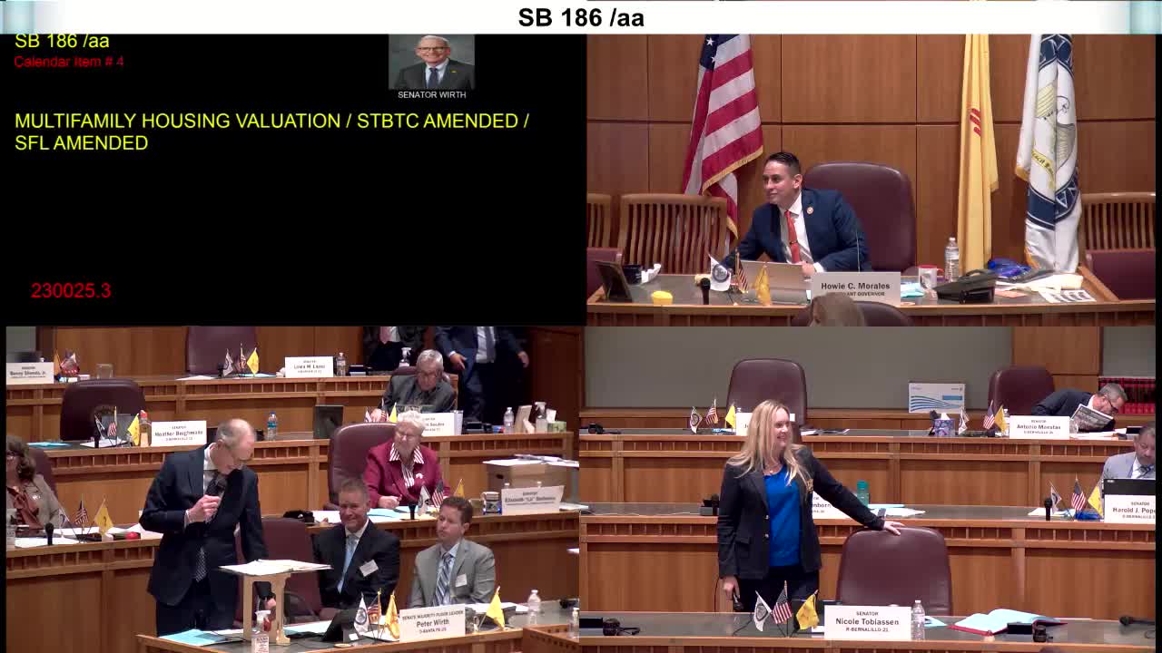 Senators debate tax caps and developer incentives for multifamily housing