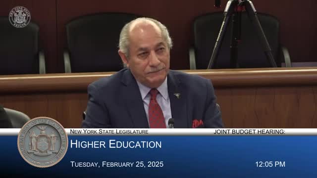 Chancellor King details TAP application process and funding challenges for New York students