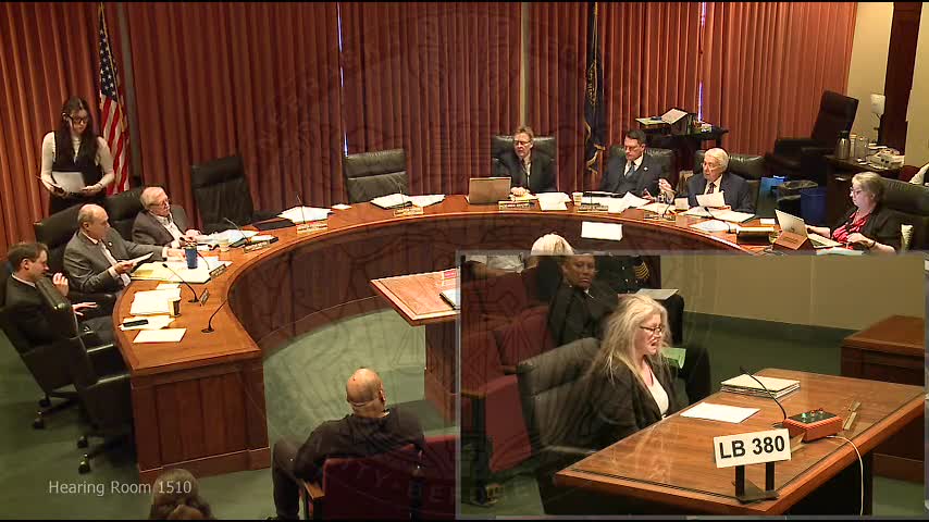 Testimony supports LB 380 to enforce Medicaid regulations in Nebraska