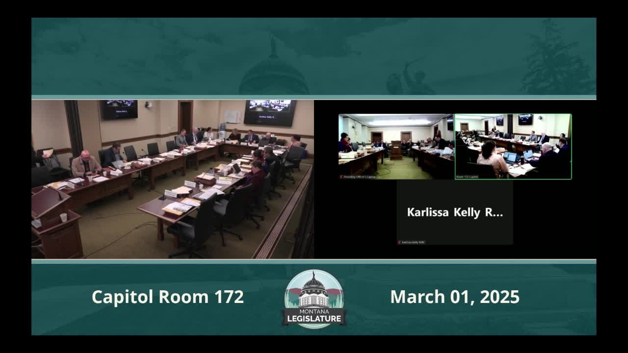 Representative Nickel advocates for Montana bail system reform with House Bill 726