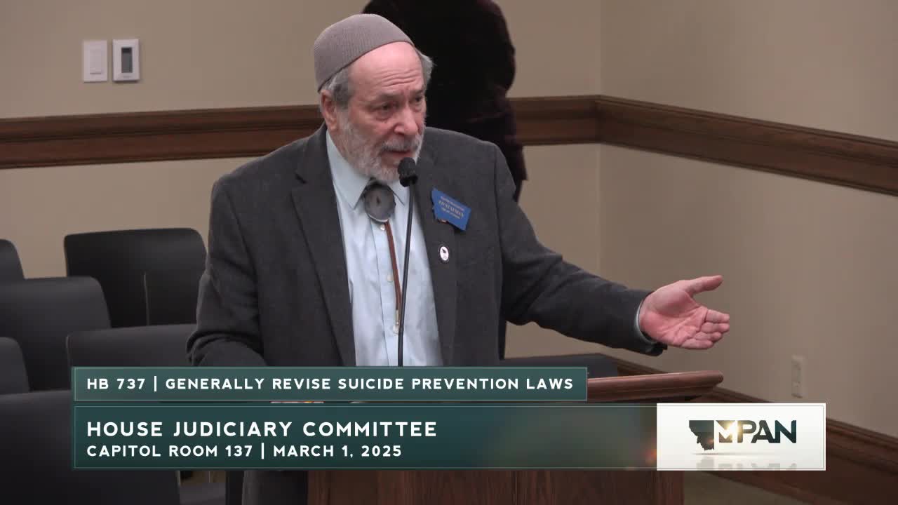 Montana committee reviews gun access bill aimed at suicide prevention