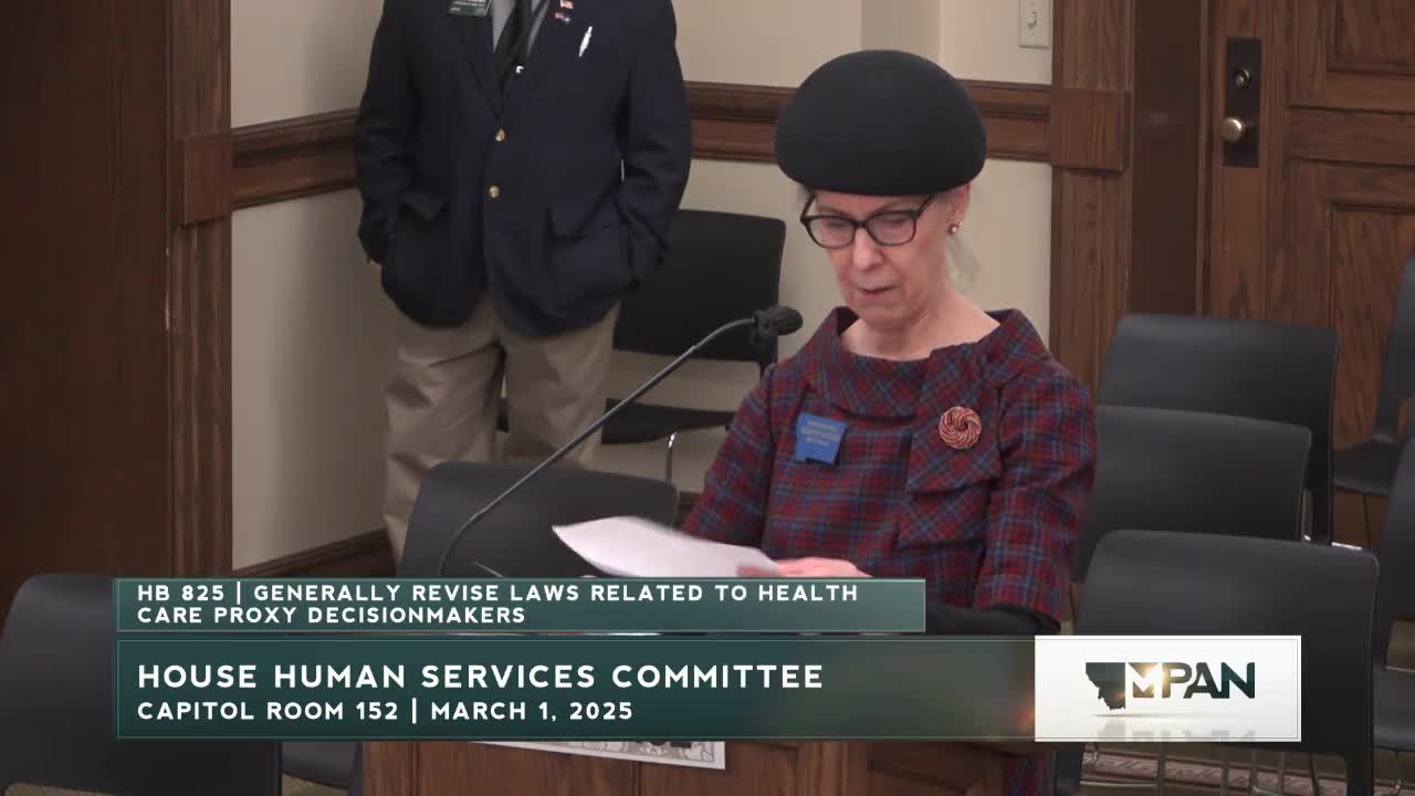 Committee hears short presentation on HB 807 to restore earlier statutory language on emergency‑use vaccines