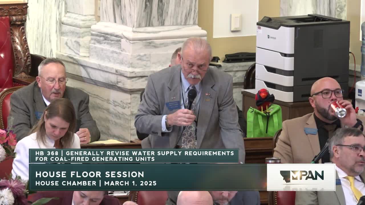 House committee backs coal-severance fund to shore up Colstrip water pipeline