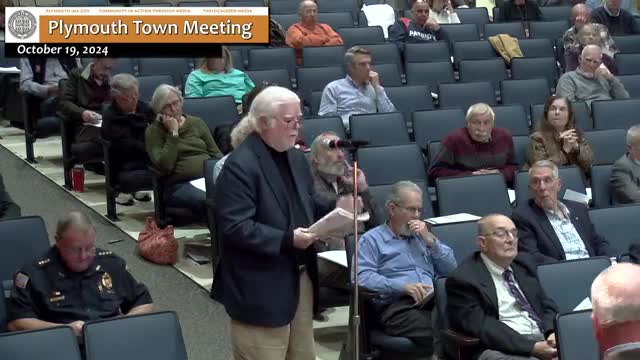Plymouth Town Meeting Rejects Charter Amendment on Management Experience Requirements