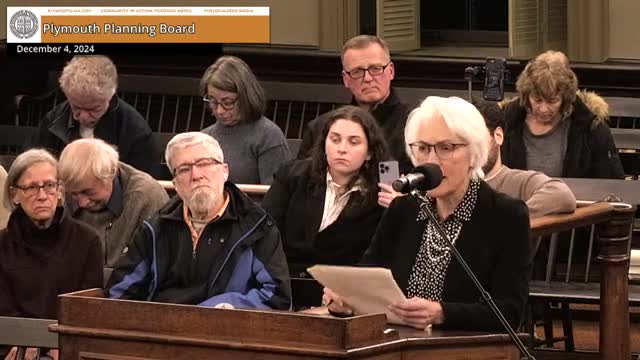 Plymouth residents call for moratorium on sand and gravel mining operations