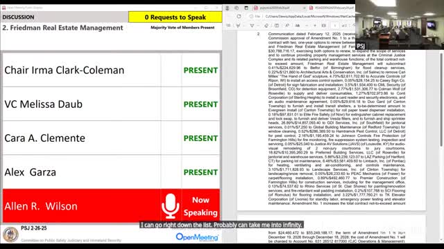 Wayne County commissioners debate $2.3B budget for humane jail facility improvements
