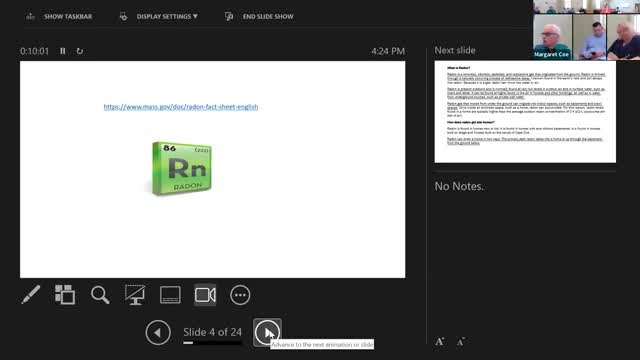 Radon webinar addresses health risks and testing for Massachusetts homeowners
