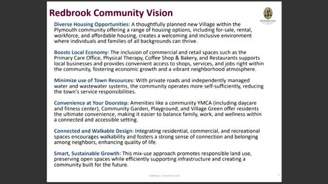 Plymouth Planning Board approves Red Brook community development for diverse housing options