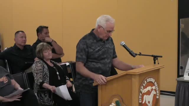Doug McAllister addresses cable theft impact on public safety in city council meeting