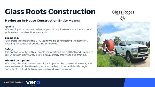 Vero Fiber begins construction for fiber Internet access in Eureka neighborhoods