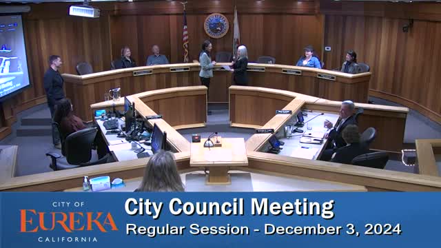 Eureka officials Kelly Ann and Jesse Wheeler take oaths for city positions