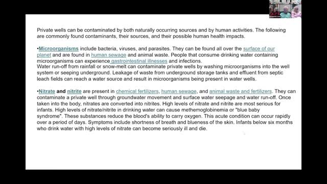Plymouth officials discuss health risks from water contaminants and fluoridation debate