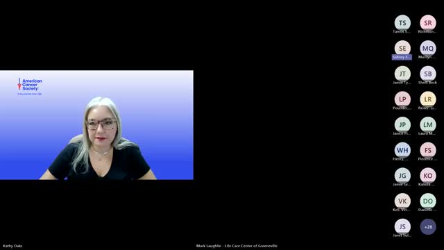 Kathy Oakes discusses effective volunteer staff partnerships at American Cancer Society
