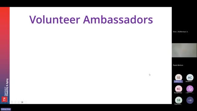 Nutrition program boosts community engagement through volunteer ambassadors initiative