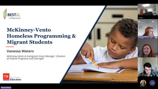 Tennessee migrant education team urges flexible, immediate enrollment to prevent school delays for migrant and homeless students