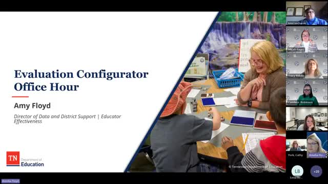 Tennessee DOE office hour: how districts should finalize 2023–24 evaluations, mark partial‑year exemptions in TNCompass