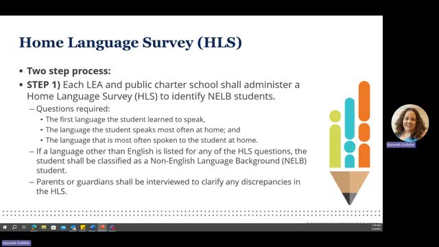 Education officials mandate Home Language Surveys to identify non-English background students