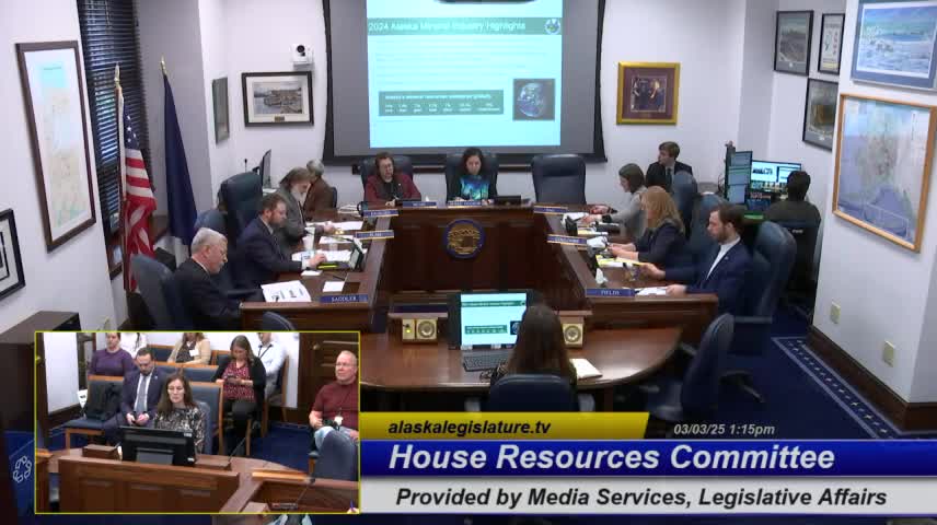 Alaska's mineral output rises as gold production peaks in 2024