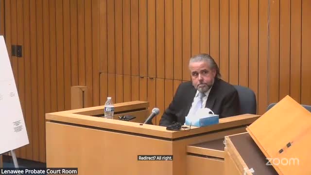 Michigan State Police witness Kelly Hodges testifies in ongoing case