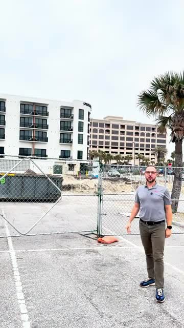 Pier parking lot renovation advances; dumpster enclosure finished in Jacksonville Beach