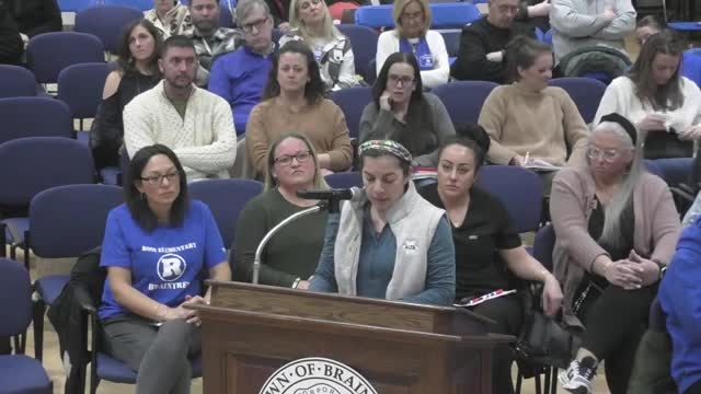 Braintree parents demand protection for school programs during redistricting discussions