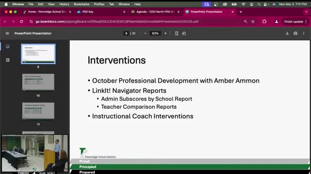 North Middle School implements data-driven strategies to enhance student performance