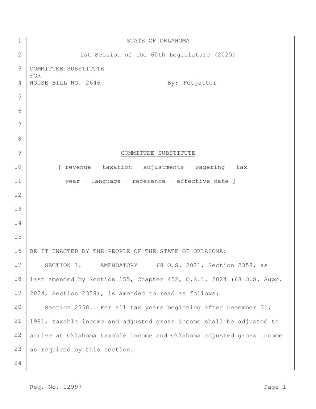 Oklahoma exempts organ donation benefits and increases tax deductions for residents